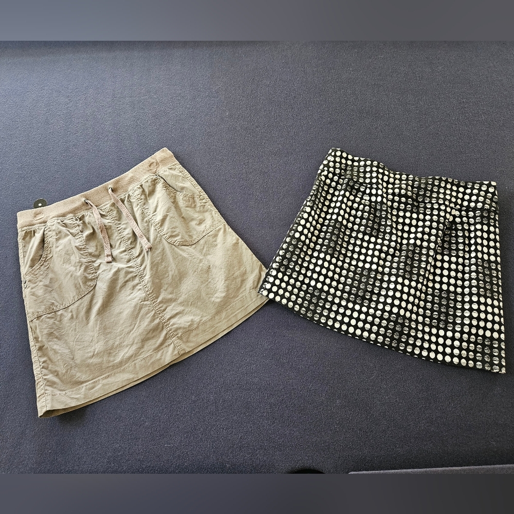 Skirts (2) with built in shorts